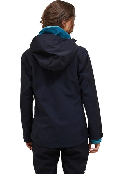 Ascent Softshell Kadın Siyah Kayak Ceketi