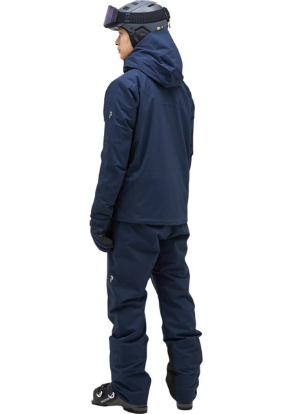 Maroon Erkek Mavi Kayak Ceketi