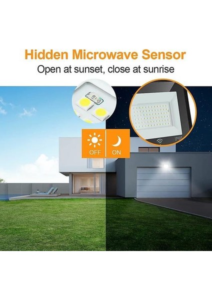 20W LED Flood Light With Motion Sensor Outdoor, 1700LM 6000K Super Bright Cool White, Outdoor Waterproof IP66, Ideal Light For Garden Yard Garage Home (Yurt Dışından) fırsatları