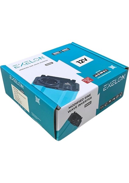 12V Dc 220V Ac Inverter 300W (Modifiye Sinüs) (Usb Çıkışlı-Maşalı) fırsatları