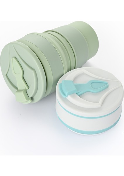 500 ml Taşınabilir Katlanır Silikon Su Bardağı (Yurt Dışından)