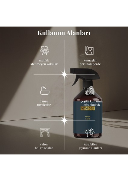 Soft Line Room Sprey Oda Kokusu 500 ml modelleri