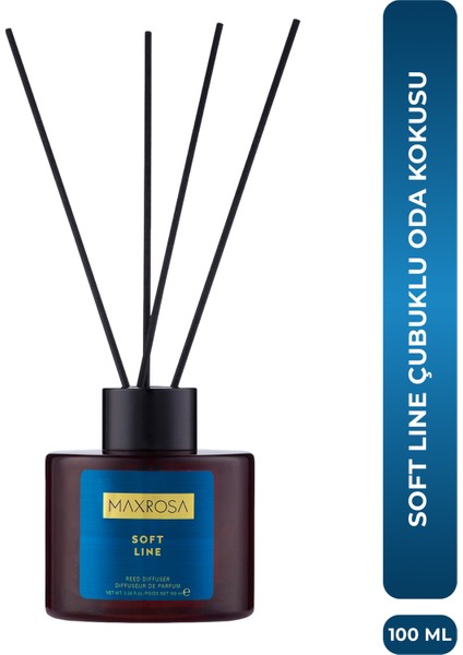 Soft Line Reed Diffuser Çubuklu Oda Kokusu 100 ml