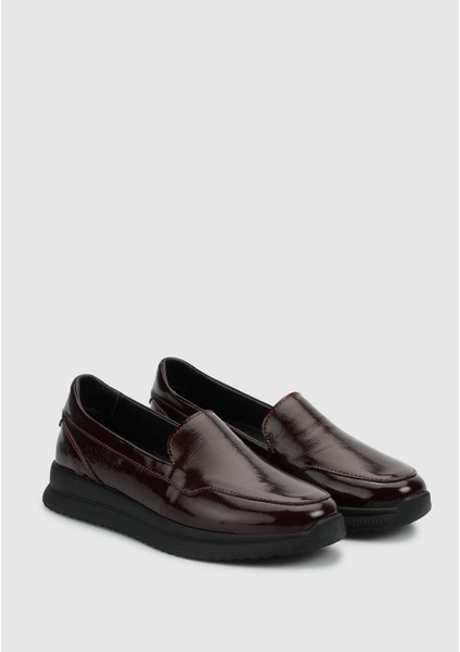 Bordo Deri Kadın Ayakkabı fiyatları