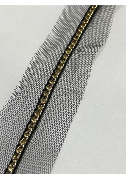 Gold Zincirli Dekoratif Şerit / 2 Metre