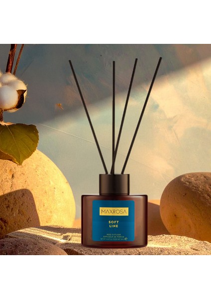 Soft Line Reed Diffuser Çubuklu Oda Kokusu 100 ml indirimleri