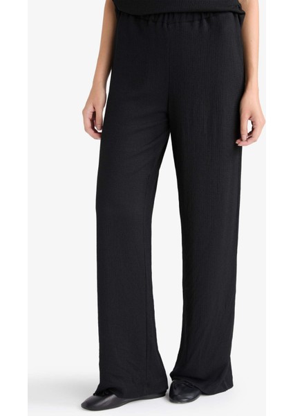 Straight Fit Düz Paça Bürümcük Pantolon C0200AX25AU indirimleri