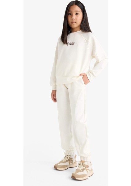 Kız Çocuk Beli Lastikli Jogger Eşofman Altı F3017A825AU fiyatları