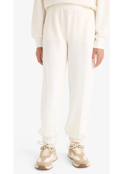 Kız Çocuk Beli Lastikli Jogger Eşofman Altı F3017A825AU indirimleri