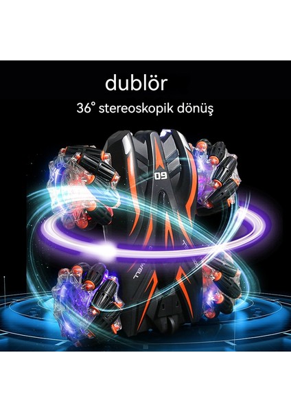 Hareket Sensörlü Uzaktan Kumandalı Araba Çift Taraflı Drift Dublör Arabası (Yurt Dışından) modelleri