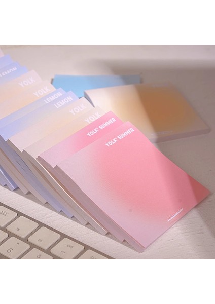 Yeni Ins Manzara Halo Gradyan Yapışkan Not Kağıdı (Yurt Dışından) fiyatları