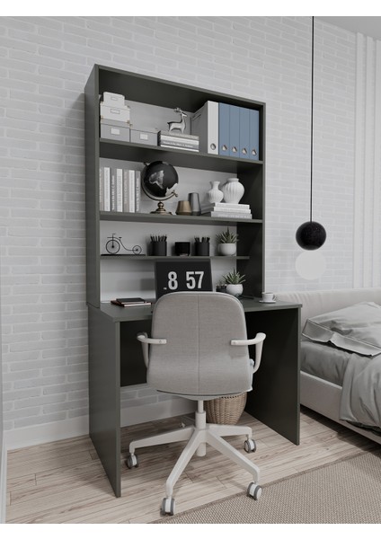 Asra Trend %100 Mdflam Raflı Çalışma Masası Bilgisayar Ofis Ders Masası Çm-03 fiyatları