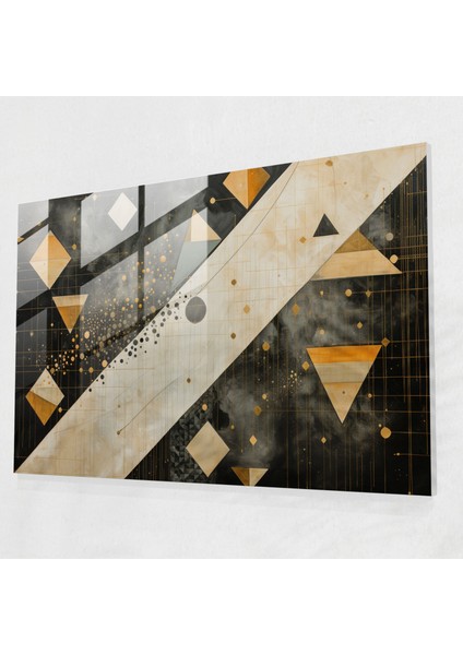 Hipnoz Cam Sanatı - Uyumluluk Modern Sanat Hipnotik Desen