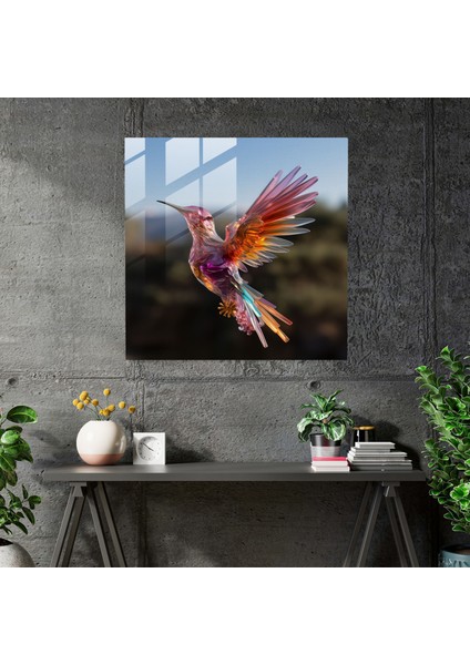 Fısıldayan Rüyalar Cam Tablo - Kuşçu Cam Sanatı Rüya Gibi Cam Duvar Sanatı fiyatları