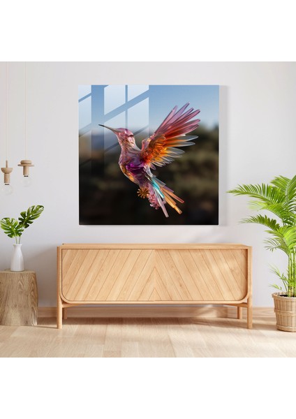 Fısıldayan Rüyalar Cam Tablo - Kuşçu Cam Sanatı Rüya Gibi Cam Duvar Sanatı modelleri