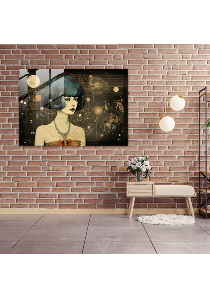 Burç Tabloları Duvar Dekorasyonu - Karışık Medya Kolajı Güncel Soyut Unsurlar Vintage Burç Illüstrasyonları fiyatları