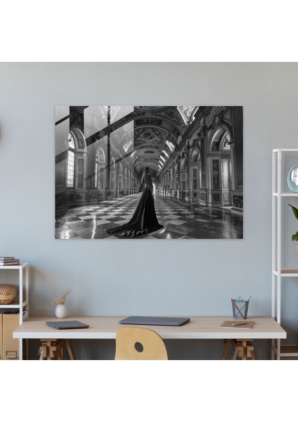 Neoklasik Duvar Süslemesi - Modern Sanat Cam Tablo fiyatları