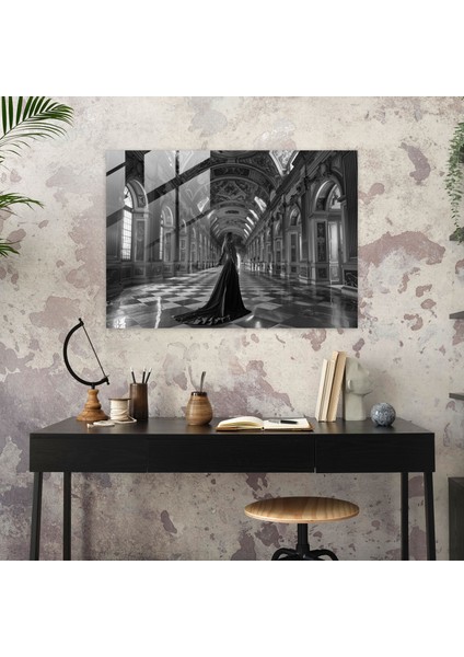 Neoklasik Duvar Süslemesi - Modern Sanat Cam Tablo modelleri