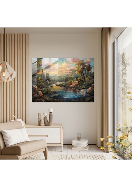 Rokoko Tarzı Resim Duvar Dekorasyonu - Kanvas Tablo Cam Sanatı Modern Sanat fiyatları