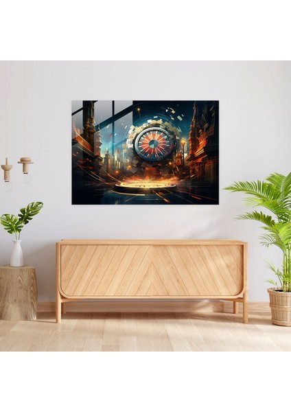 Gamble Modern Sanat - Cam Tablo Ev Dekorasyonu Modern Sanat modelleri