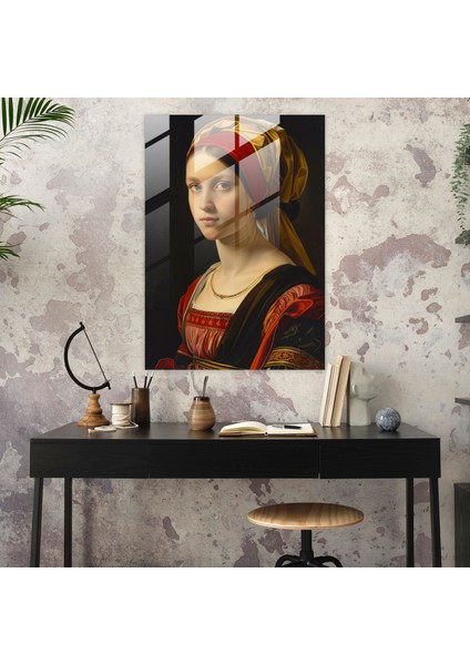 Nobility Portreleri Cam Tablo - Raffaello Sanzio Ev Dekorasyonu Cam Sanatı Modern Sanat fiyatları