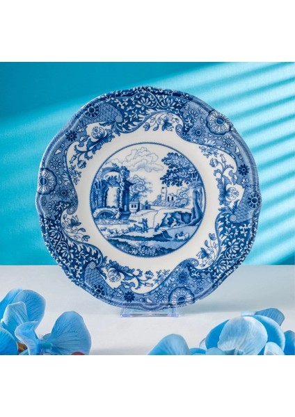 Vintage Blue 6 Parça Pasta Tabağı Seti indirimleri