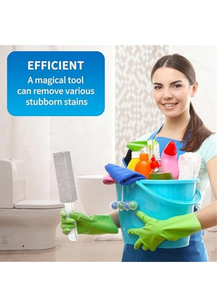 Tuvalet Temizliği Için Ponza Taşı, Saplı Ovma Çubuğu, Pas. Fayans Küvet Temizleyici, Gri (Yurt Dışından) modelleri