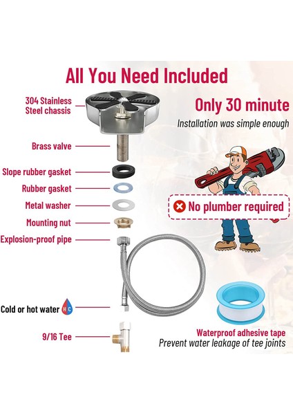 Mutfak Lavabosu Cam Durulama Aparatı, Mutfak Lavaboları Için Musluk Cam Durulama Aparatı Paslanmaz Çelik Lavabo Bardak Yıkama Aparatı Bebek Biberon Yıkama Aparatı Bardak (Yurt Dışından) fiyatları