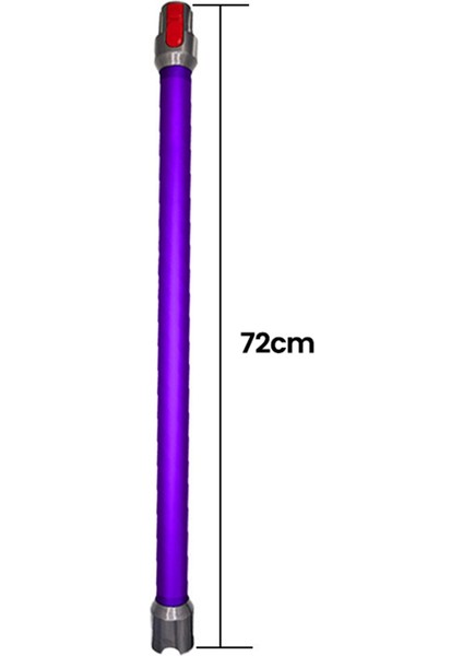 Dyson V7 V8 V10 V11 V15 Elektrikli Süpürge Için Uzatma Çubuğu Hızlı Çıkarma Uzatma Çubuğu Borusu Düz Iletken Boru B (Yurt Dışından) modelleri