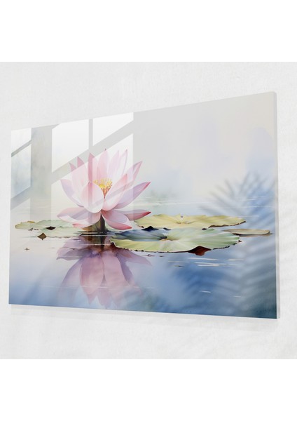 Hipnoz Cam Sanatı - Zihin Gücü Farkındalık Huzur Veren Sulu Boyama