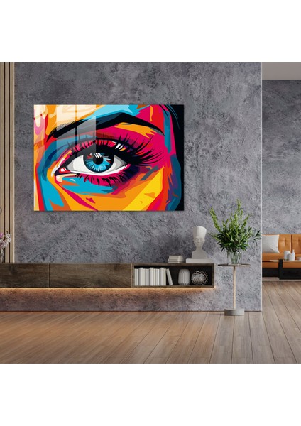 Hipnoz Pop Art Desenli Kanvas Tablo modelleri