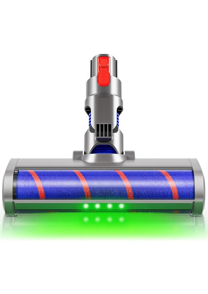 Dyson V7 V8 V10 V11 V15 Kablosuz Temizleyiciler Için Yumuşak Silindir Fırça Başlığı Toz Algılama Özelliğine Sahip Sert Zemin Aksesuarları (Yurt Dışından)
