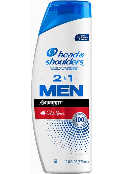 Head & Shoulders Men Old Spice Swagger 2’si 1 Arada Şampuan ve Saç Saç Kremi 370ML