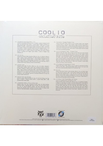 Coolio - Greatest Hits - Plak modelleri