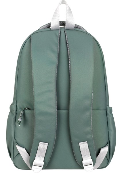 Su Itici Terletmez Kumaş Lise ve Ortaokul Unisex Sırt Çantası Günlük Çanta Özel Kumaş Cepli Desenli