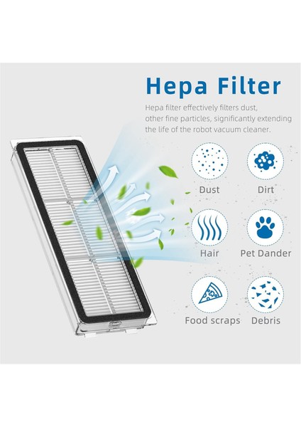 S10 Robot Süpürge Için Aksesuar Seti Yedek Parçalar Fırça Filtreler Paspaslar (Yurt Dışından) indirimleri