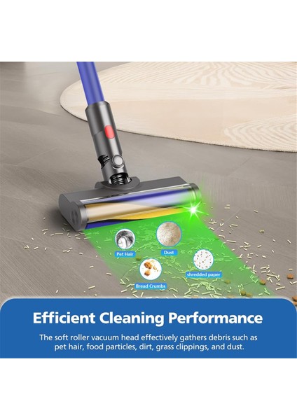 V7 V8 V10 V11 V15 Kablosuz Temizleyiciler Için Toz Algılama Işığına Sahip Vakum Ek Parçaları Sert Zemin Fırça Başlığı (Yurt Dışından) fiyatları