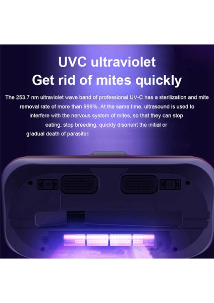 El Tipi Yatak Vakumlu Temizleyici Kablosuz Akar Temizleme Aleti Temizleme Makinesi Kanepe Için Etkili Temizlik (Yurt Dışından) fırsatları