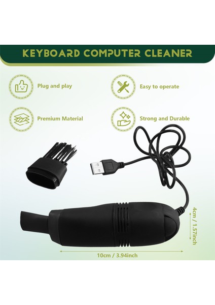 1 Set Mini USB Bilgisayar Temizleyici Vakum Klavye Fırçası (Yurt Dışından) fırsatları