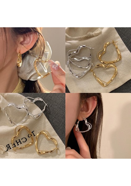 Düzensiz Küpeler Niş Trend Moda Kişilik Küpeler Kadın (Yurt Dışından) modelleri