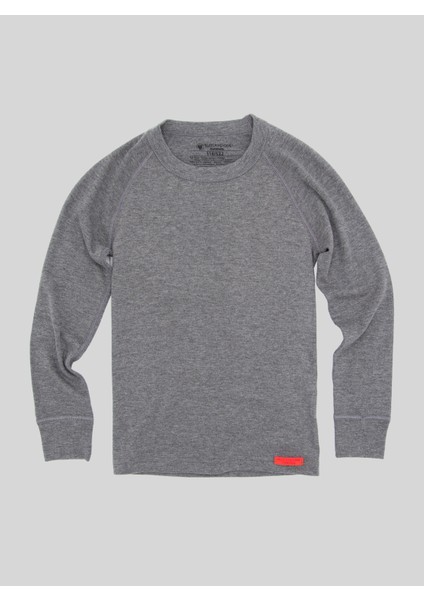 Çocuk Termal Tişört 2. Seviye 9265 - Gri Melanj