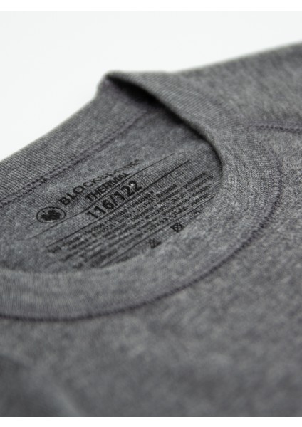 Çocuk Termal Tişört 2. Seviye 9265 - Gri Melanj fırsatları