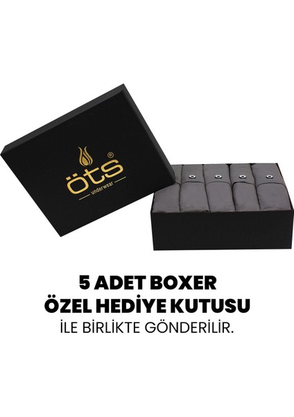 Premium 5'li Erkek Boxer Düğmeli, Süprem - Hediye Kutulu, %100 Pamuk, Ultra Yumuşak Kumaş, Rahat Kalıp, Etiketsiz ve Kaliteli Iç Giyim fiyatları