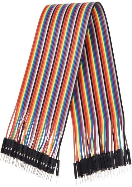 40 Pin Erkek-Erkek Jumper Kablo 20CM