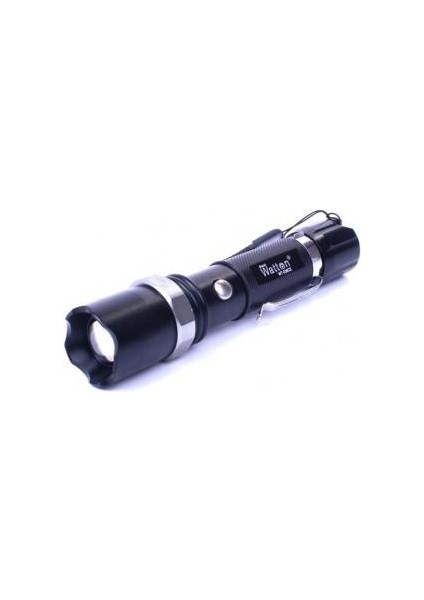 Zoomlu Şarjlı El Feneri Ampul Ömrü 100000 Saat Kamp Fener Lamba fırsatları