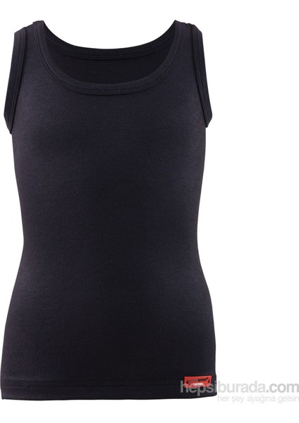 Çocuk Termal Atlet 2. Seviye İçlik 9264 - Siyah