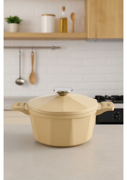 Cocınero 3119 Döküm Tencere 24CM Kumbejı