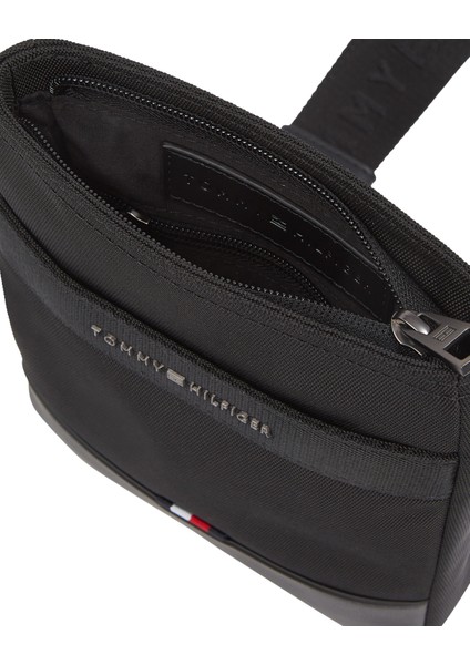 Tommy Hılfıger Erkek Siyah Omuz Çantası AM0AM13473 Bds modelleri