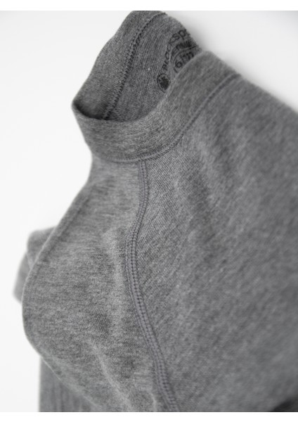 Çocuk Termal Tişört 2. Seviye 9267 - Gri Melanj fırsatları