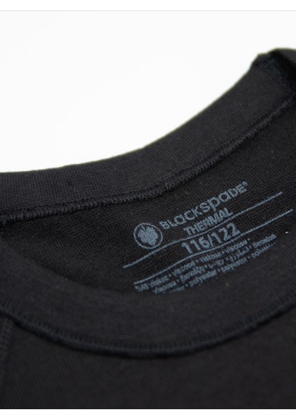 Çocuk Termal Tişört 2. Seviye 9265 - Siyah indirimleri